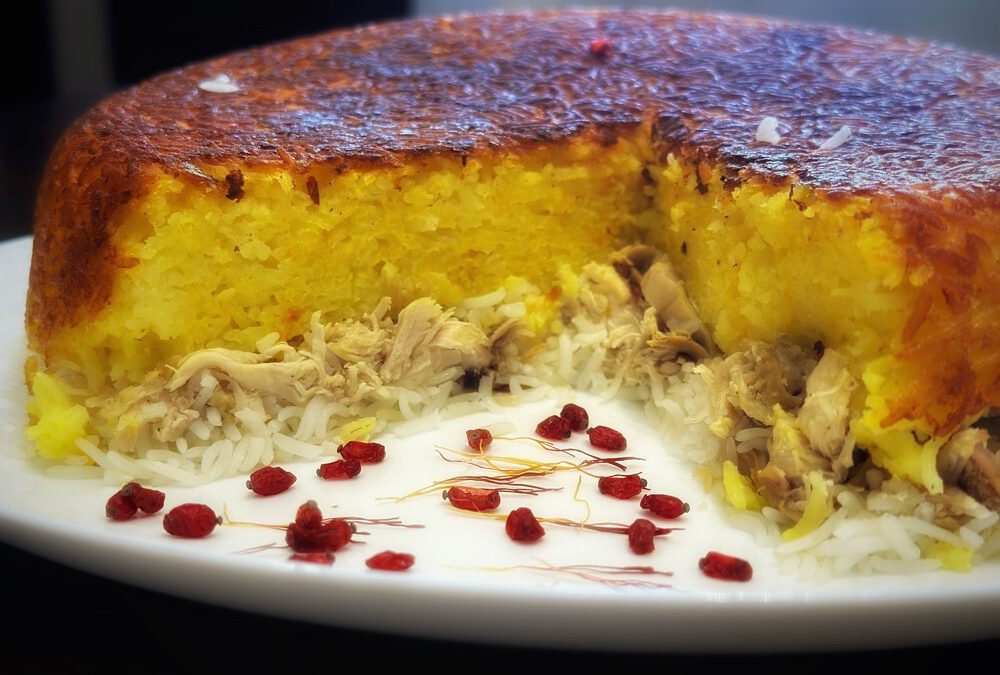 Tahchin mit Hähnchen – Persisches Safran-Rezept